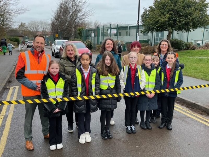 Opening of new school street